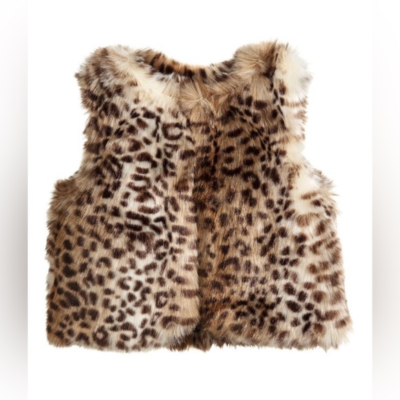 H&M Faux Fur Vest 7-8Y - Picture 3 of 12